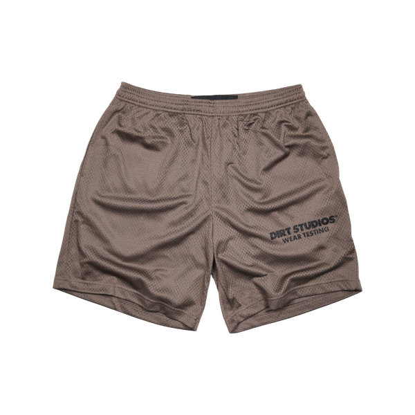 200 GSM Lined Mesh Shorts - Clay