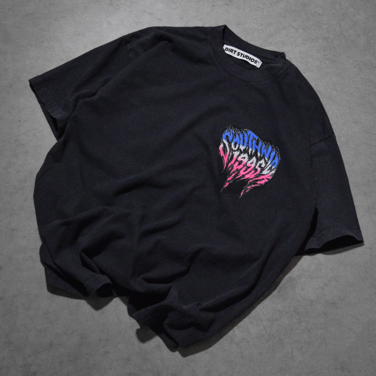 Dirt Studios® 1995 Southwick Pro Nationals T-Shirt - Washed Black