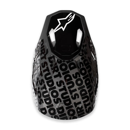 Dirt Studios® X Korsace Alpinestars Supertech M10 Helmet (Stealth)
