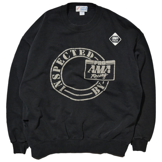 1990 AMA Pro Racing Tech Inspection Crewneck Sweatshirt - XL