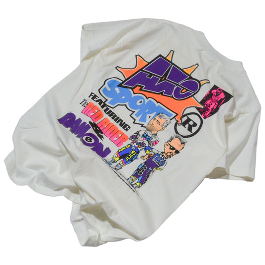 1993 AXO Sport Damon Bradshaw Jeff Stanton Single Stitch T-Shirt - Medium