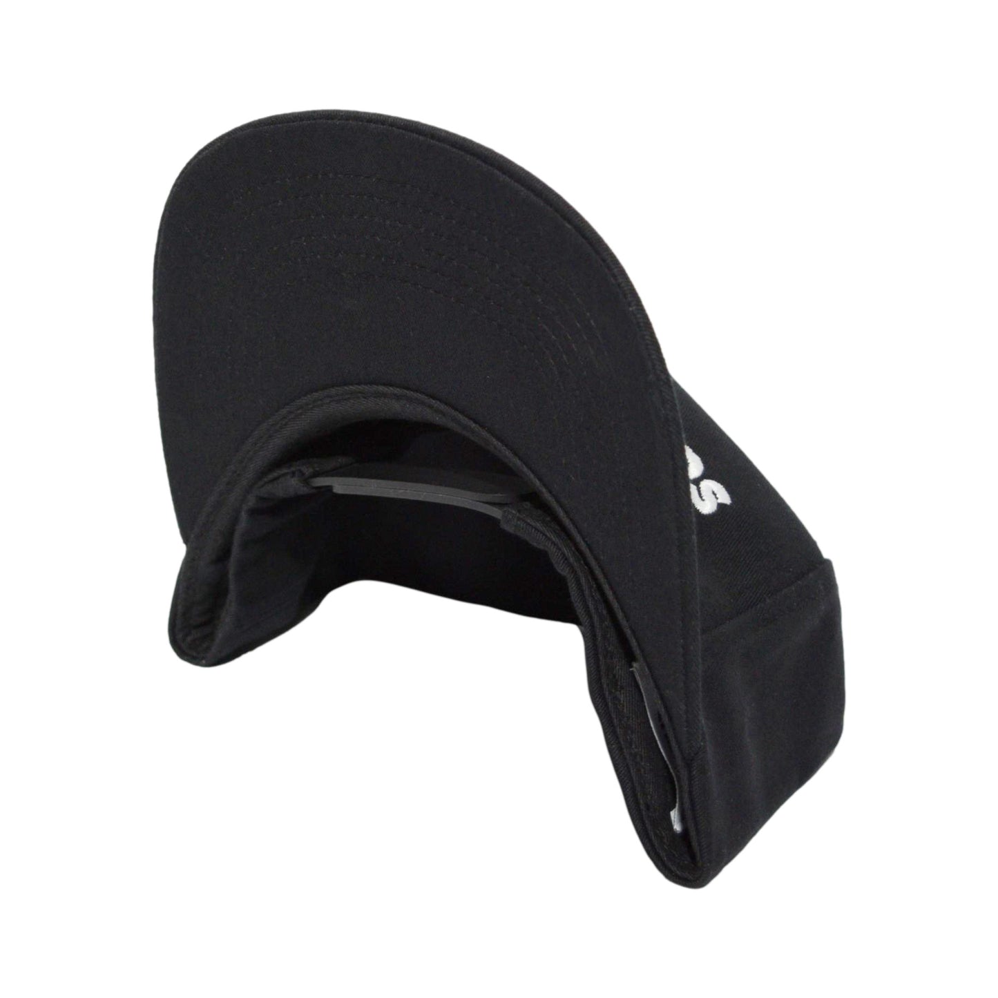 Unsructured 5 Panel Snapback - Black