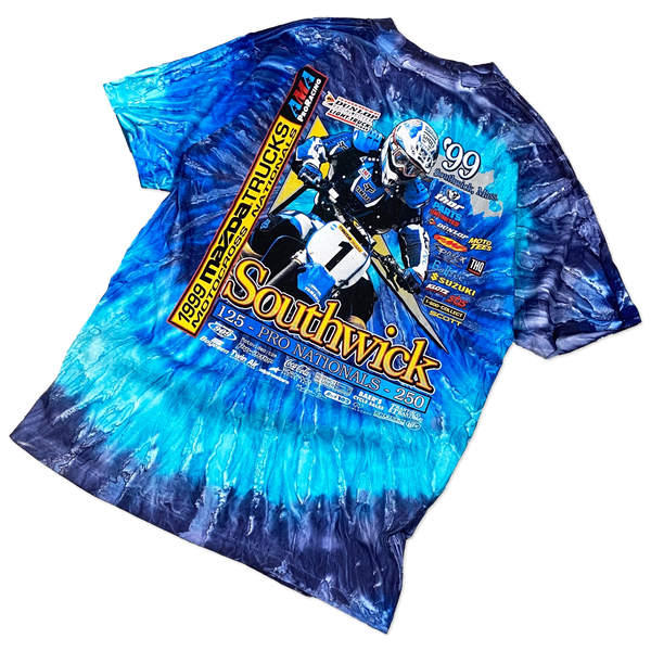 NOS 1999 Southwick Pro Motocross National Single Stitch T-Shirt - Large