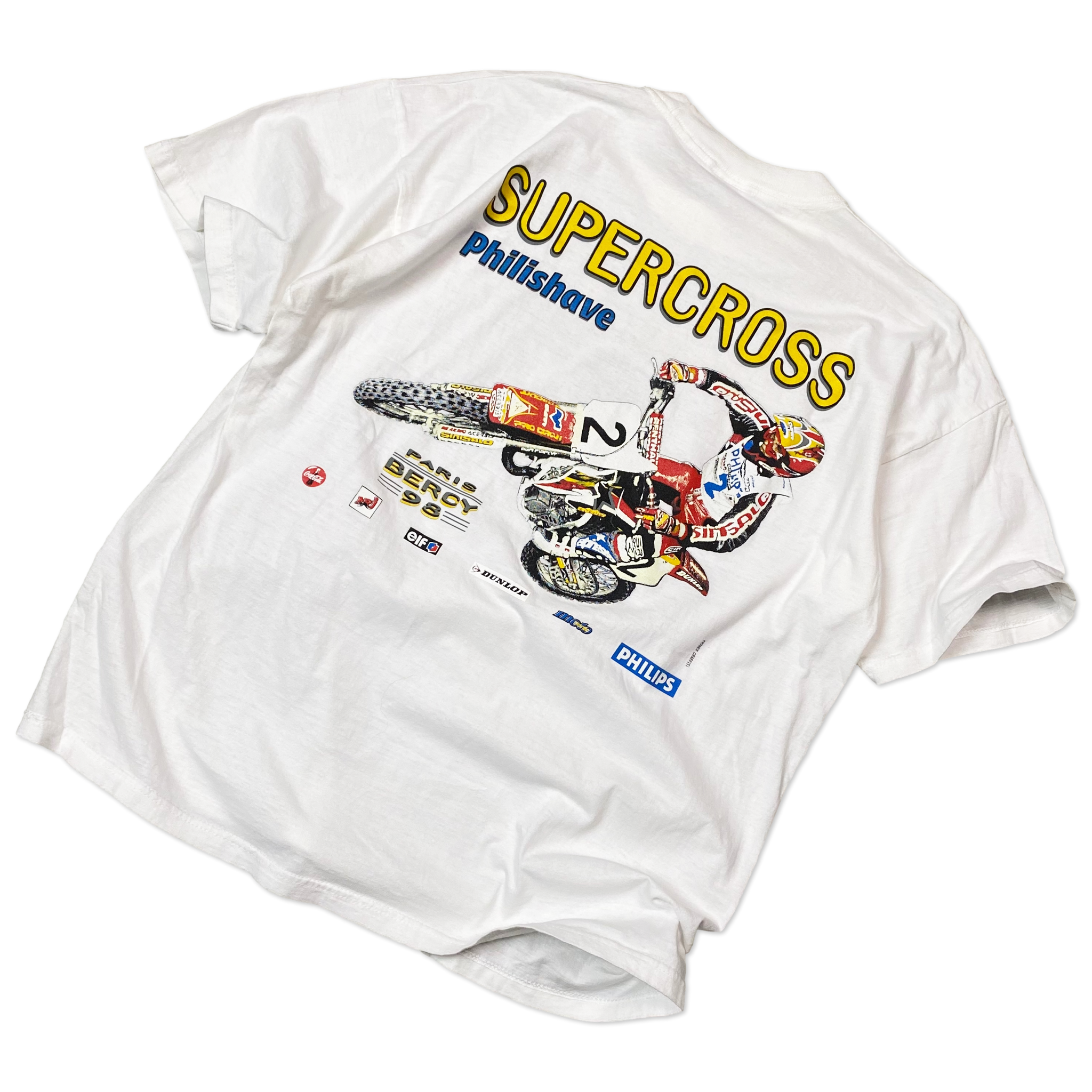 NOS 1998 Paris-Bercy Supercross T-Shirt - Large