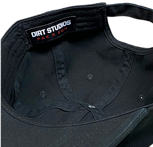 Dirt Studios® / Pak X Emh Unstructured Hat - Black